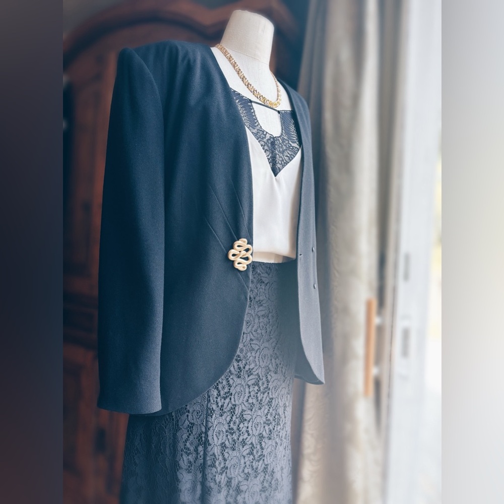 Skirt Maxi / Black Lace - Picture 10 of 10